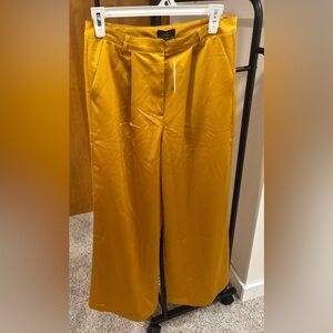 NWT Current Air Mustard Wide Leg Pants
